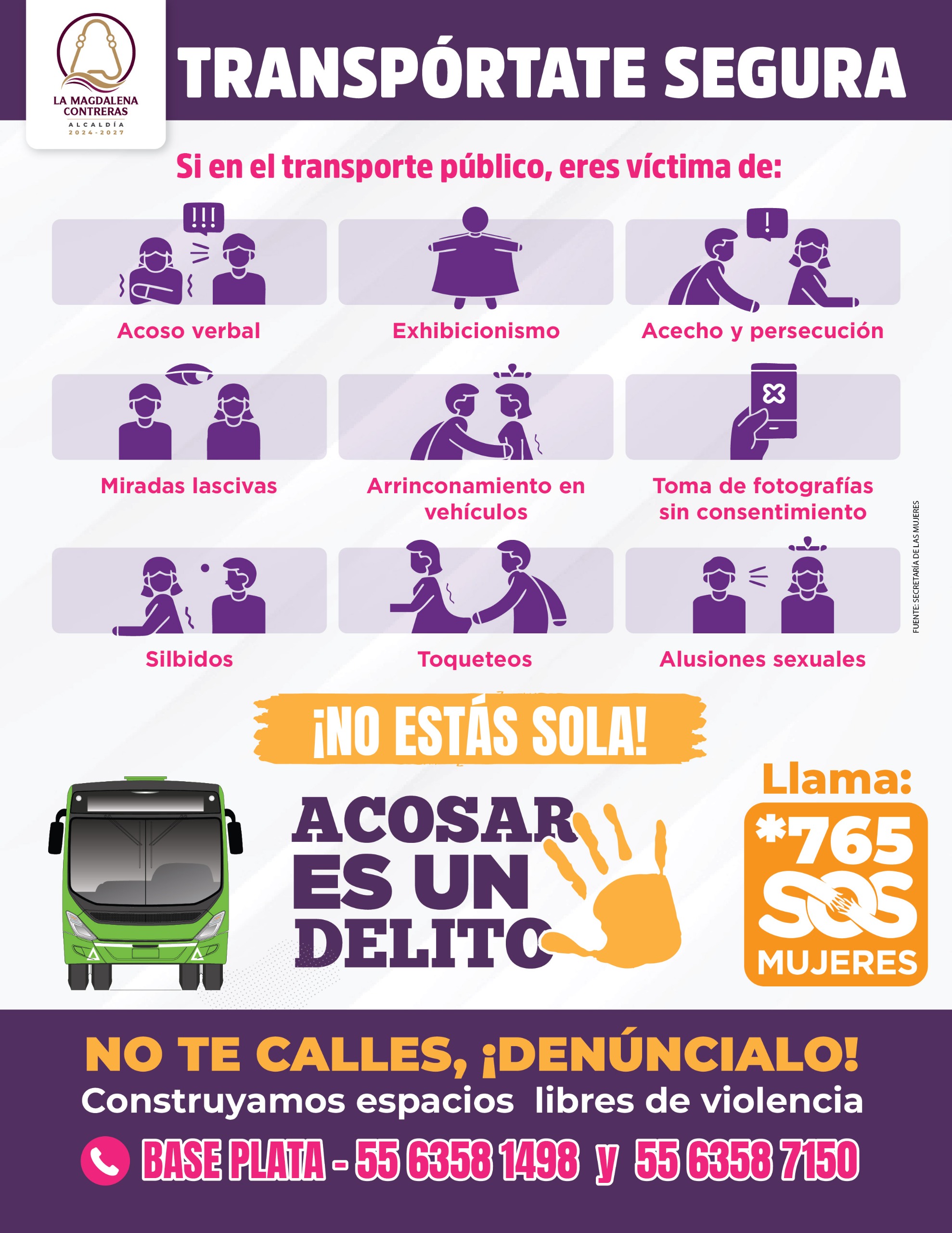 Transpórtate segura